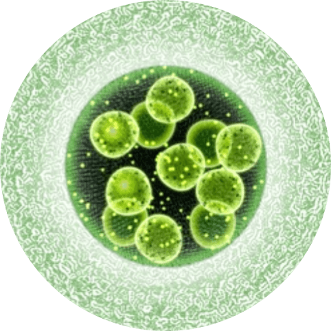Fig.6 Illustration of algae cells.