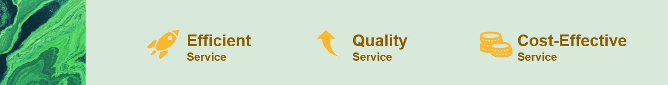 The advantages of our services.