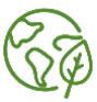 The icon of environmental science and renewable energy.