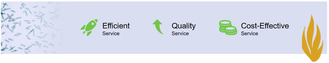 Fig.6 Illustration of our services advantages.