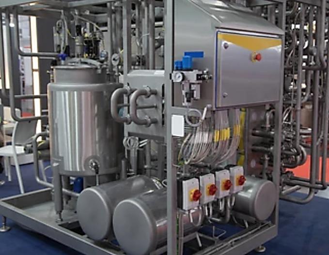 Fig. 1 Heat treatment equipment for milk.