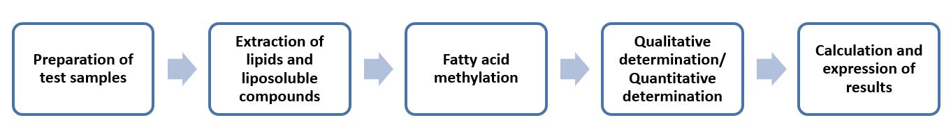 Fig. 2 Operation flow for determination of omega-3 and omega-6 - Lifeasible.