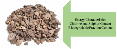 Figure 1. Quality testing of palm kernel  shell as biomass fuel