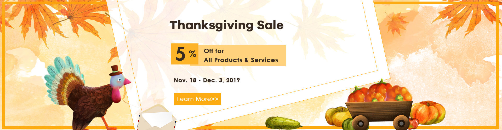 Thanksgiving Sale 2019