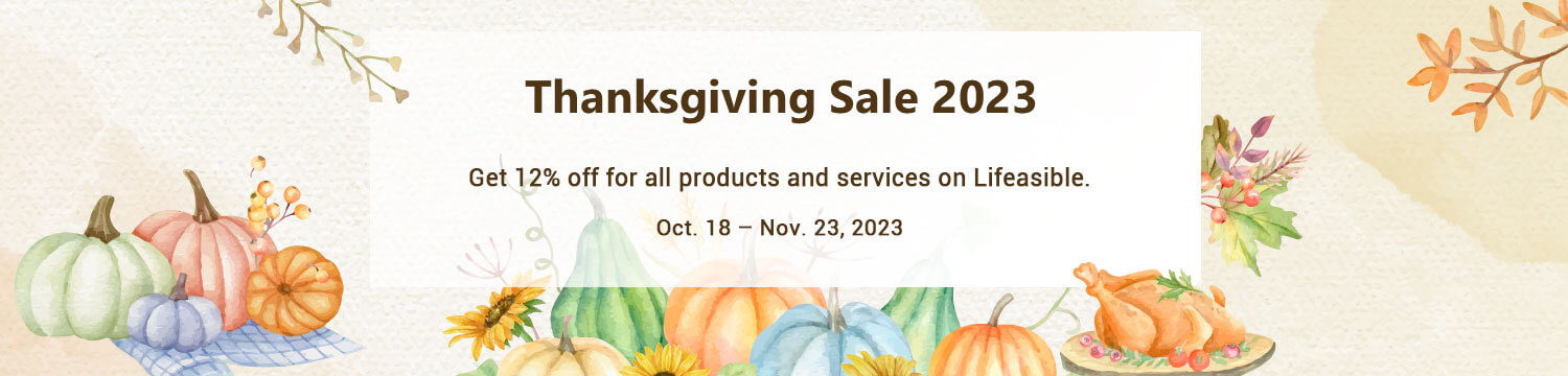 Thanksgiving Sale 2023